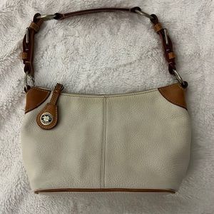 Vintage Dooney and Bourke. White genuine leather.